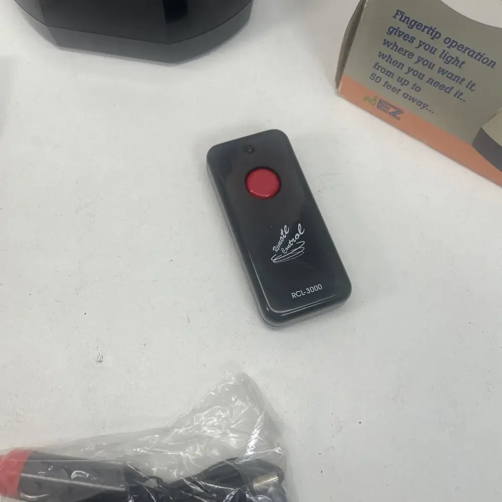 RCL 3000 Vintage Rechargeable Remote-Control‎ Lantern-NEW BATTERY-Tested